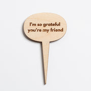 Mini Sign - I'm So Grateful You're My Friend - Urban Sprouts