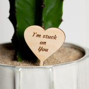 Mini Sign - I'm Stuck On You - Urban Sprouts