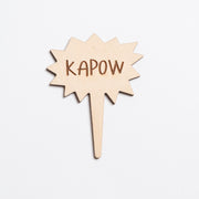 Mini Sign - Kapow - Urban Sprouts