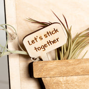 Mini Sign - Let's stick together - Urban Sprouts