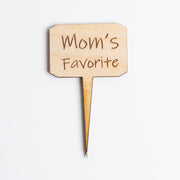 Mini Sign - Mom's Favorite - Urban Sprouts