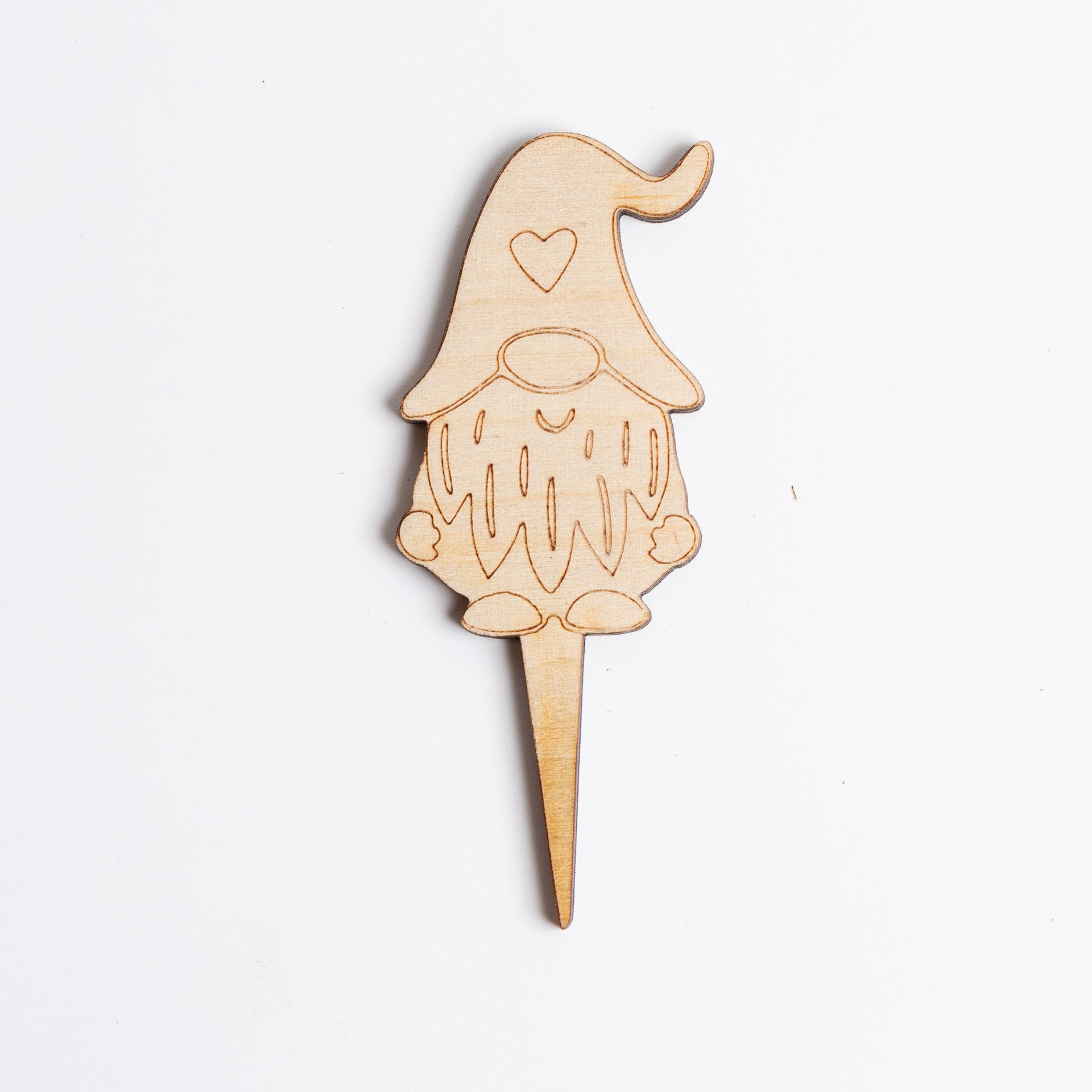 Mini Sign Normal Gnome- Heart Hat - Urban Sprouts