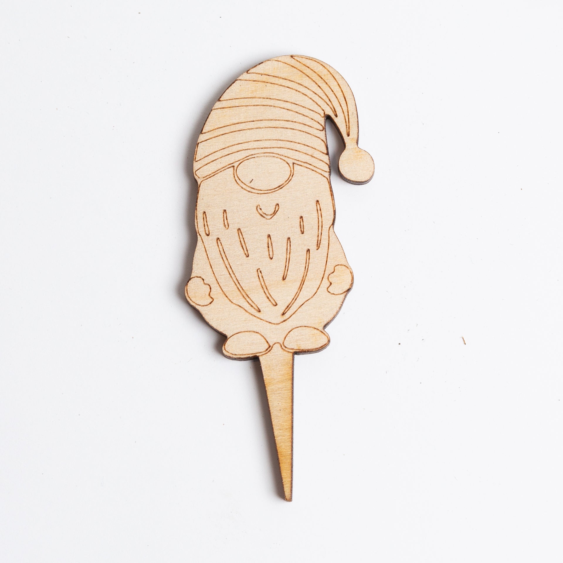 Mini Sign Normal Gnome- Stripe Hat - Urban Sprouts