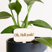 Mini Sign - Oh, Hell Yeah! - Urban Sprouts