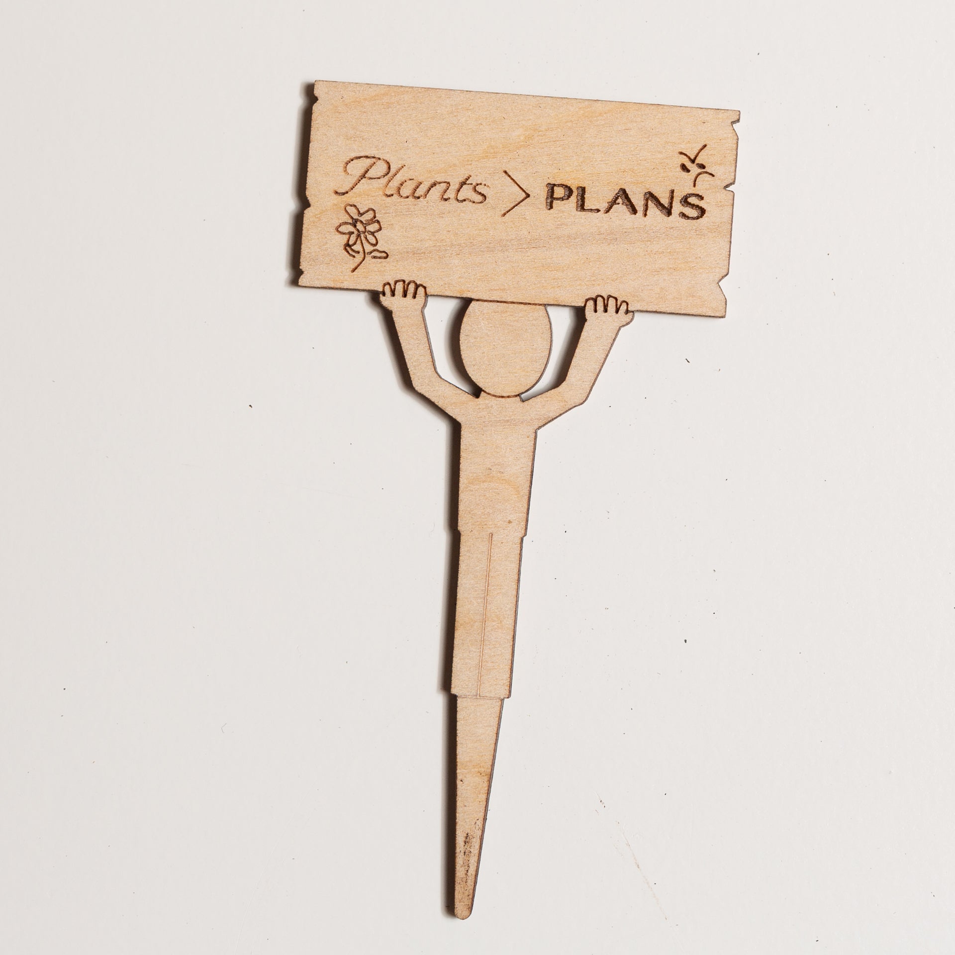 Mini Sign -Plants > Plans - Urban Sprouts