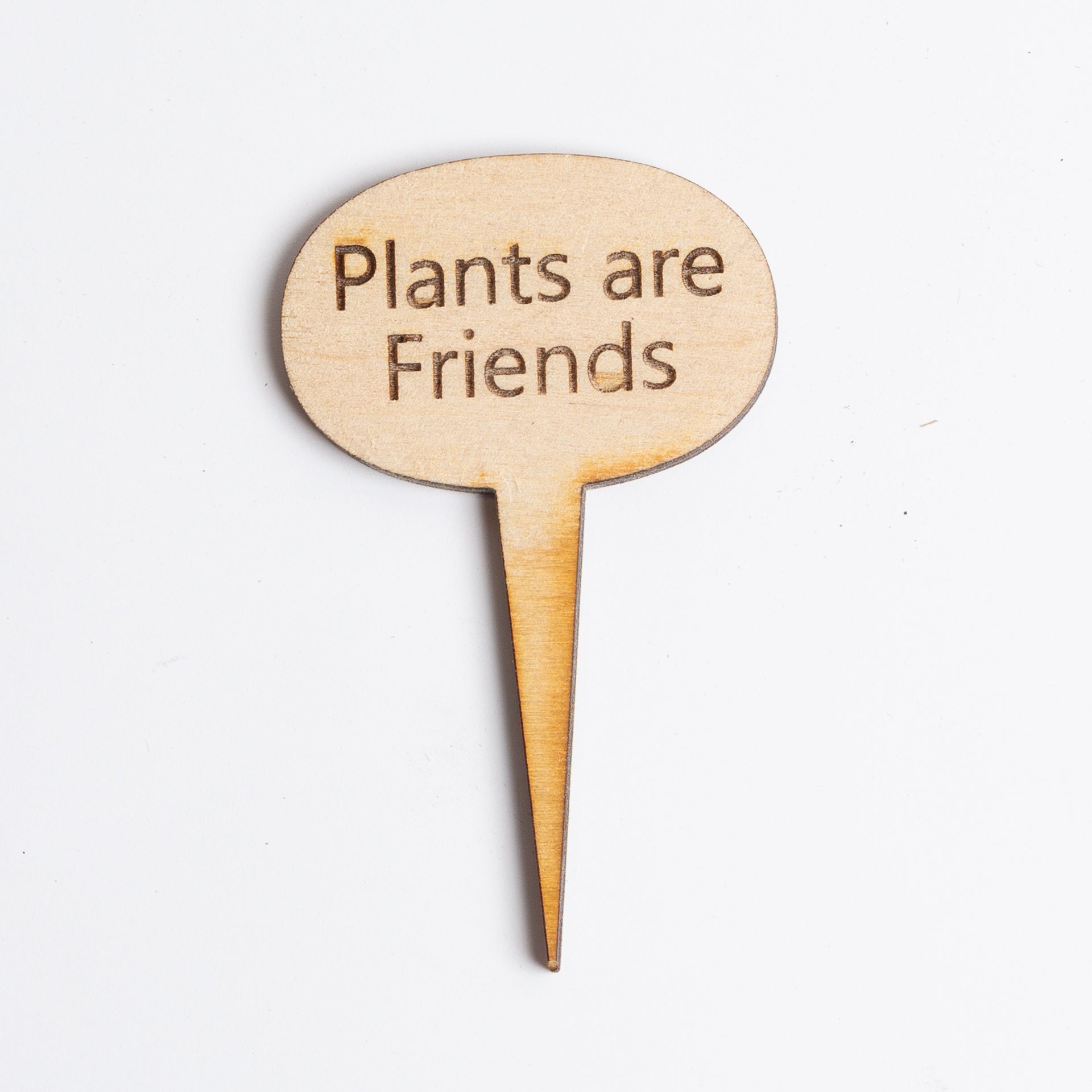 Mini Sign - Plants are friends - Urban Sprouts
