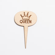 Mini Sign - Queen (Crown) - Urban Sprouts