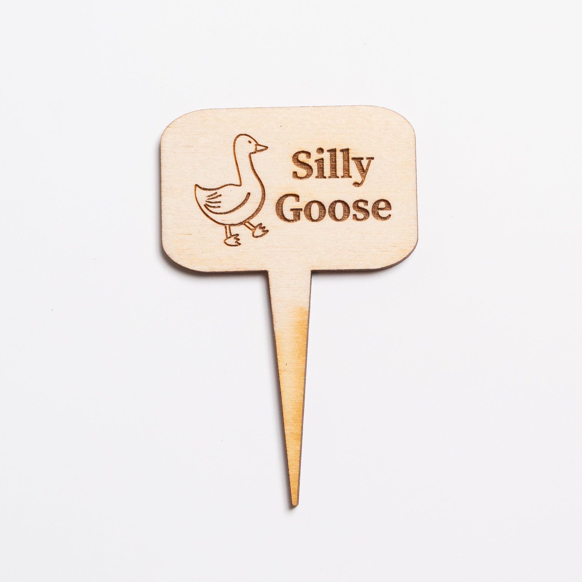 Mini Sign - Silly Goose (Goose) - Urban Sprouts