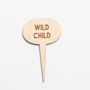 Mini Sign - Wild Child - Urban Sprouts