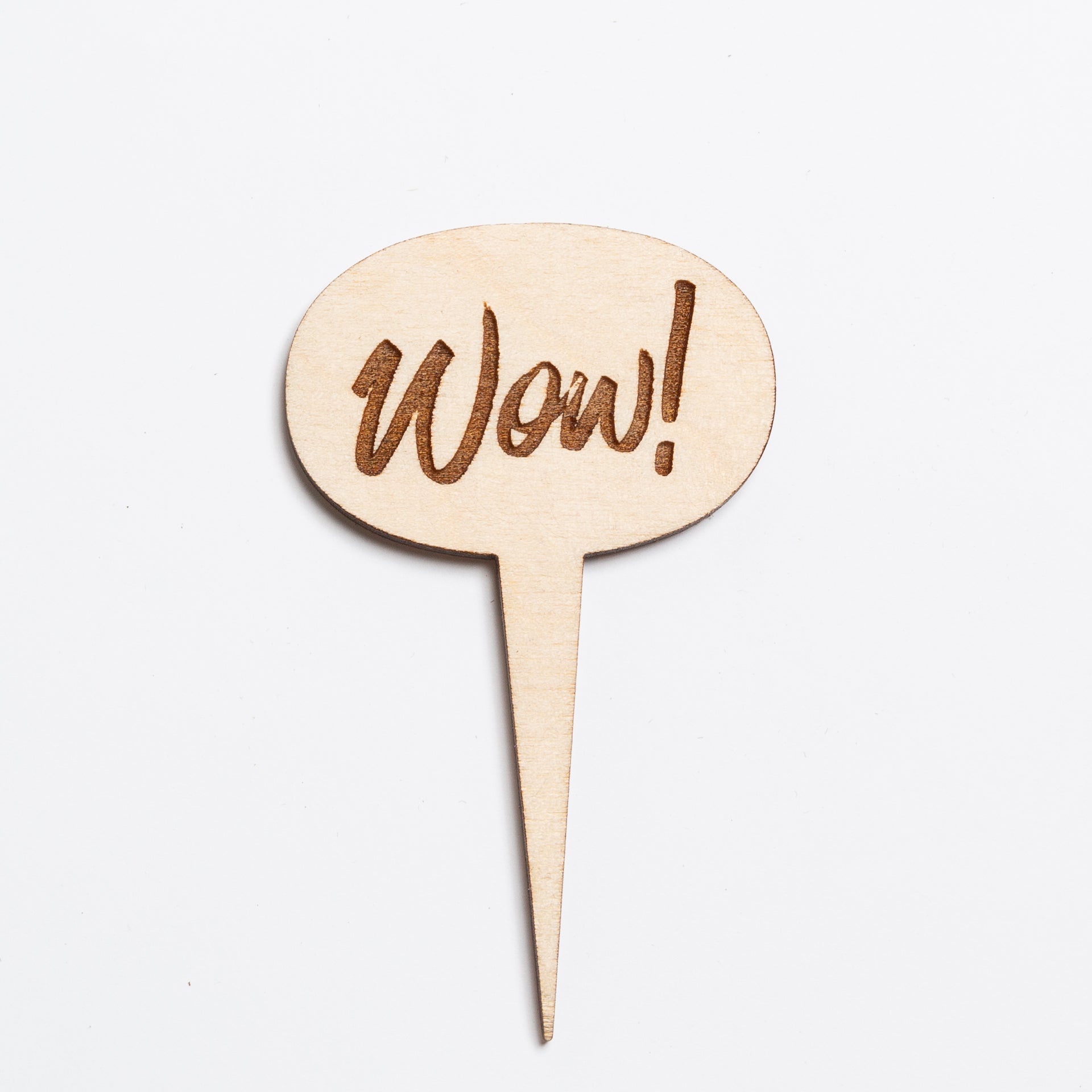 Mini Sign - Wow - Urban Sprouts