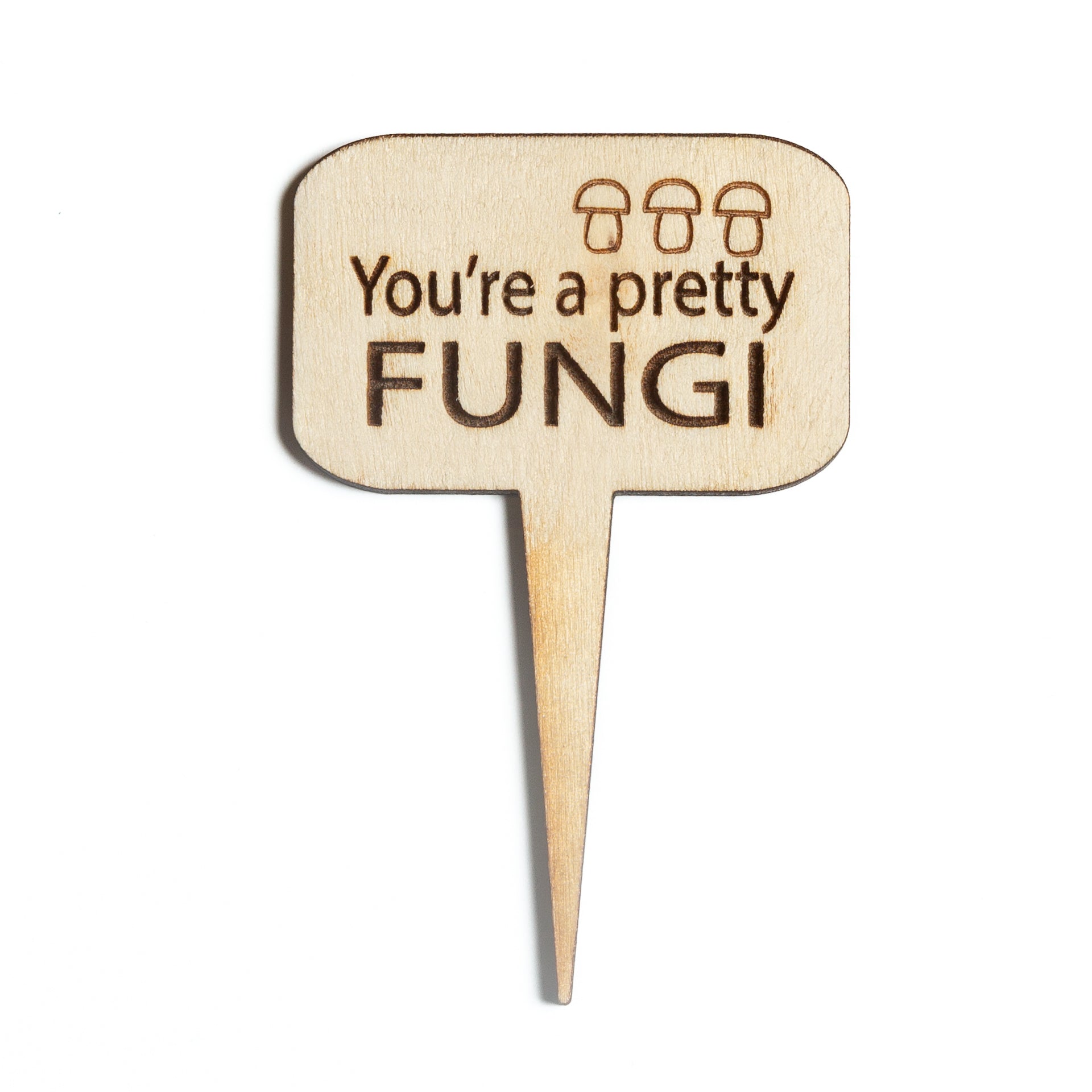 Mini Sign - You're  a Pretty Fungi - Urban Sprouts