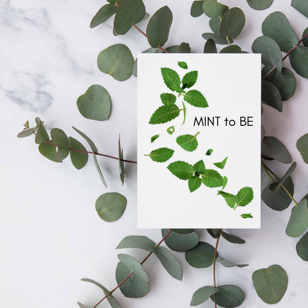 Mint to Be - Blank Greeting Card - Urban Sprouts