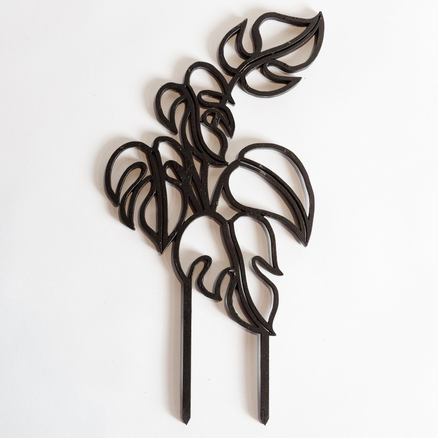 11" Black Monstera Trellis - Urban Sprouts
