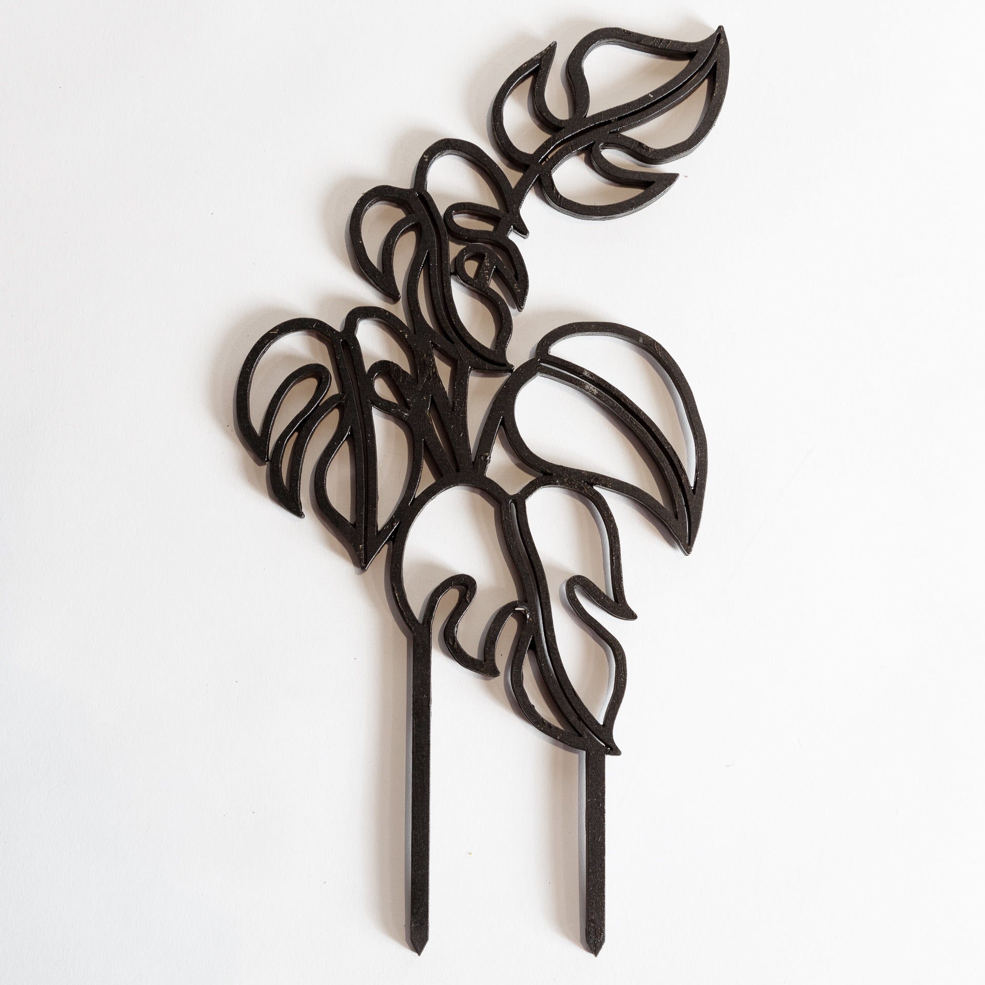 11" Black Monstera Trellis - Urban Sprouts