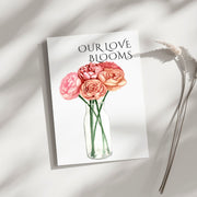 Our Love Blooms - Blank Greeting Card - Urban Sprouts