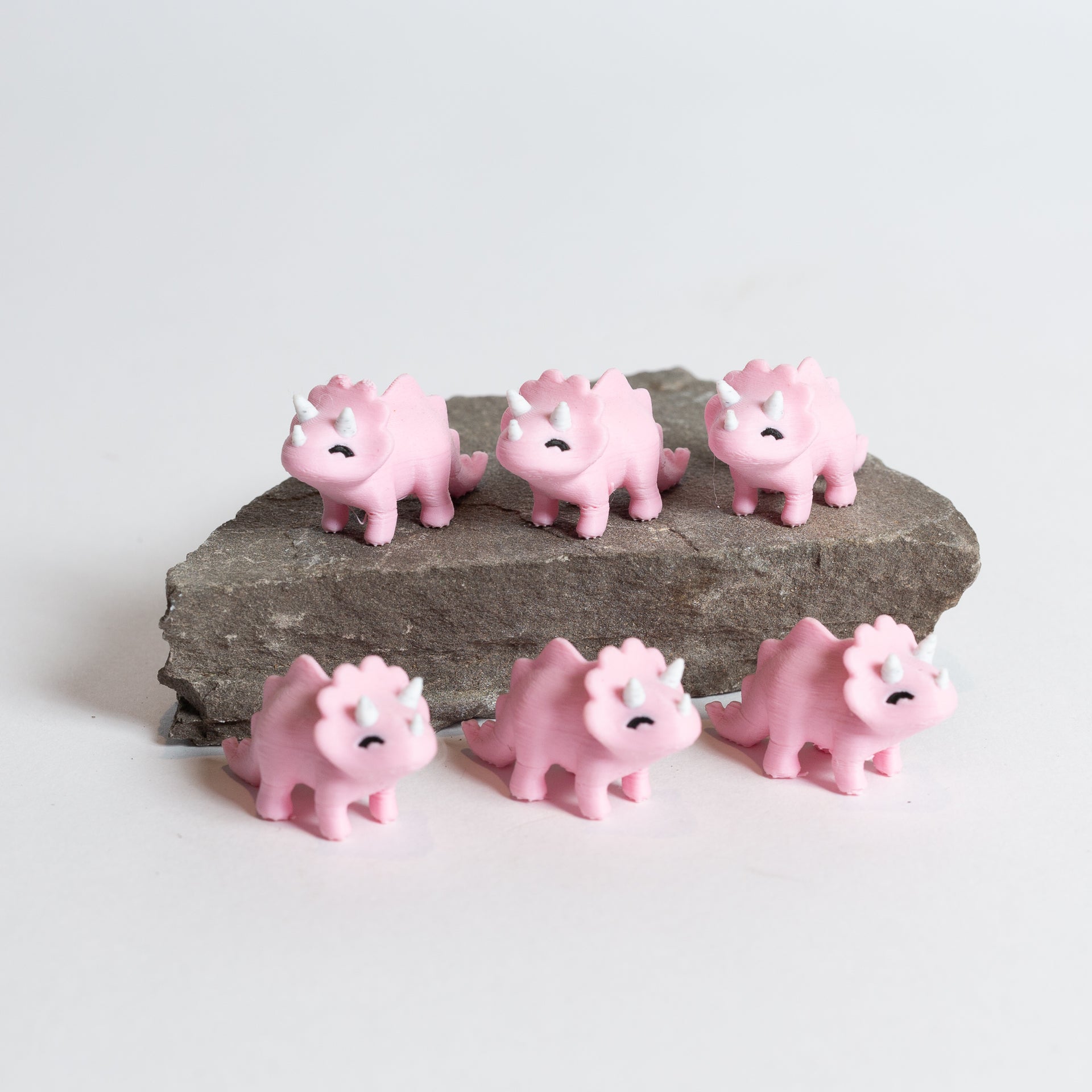 Paisley the Pink Triceratops - Urban Sprouts