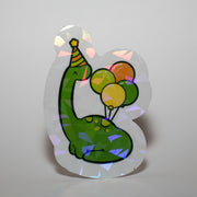 Party Dinosaur Sticker