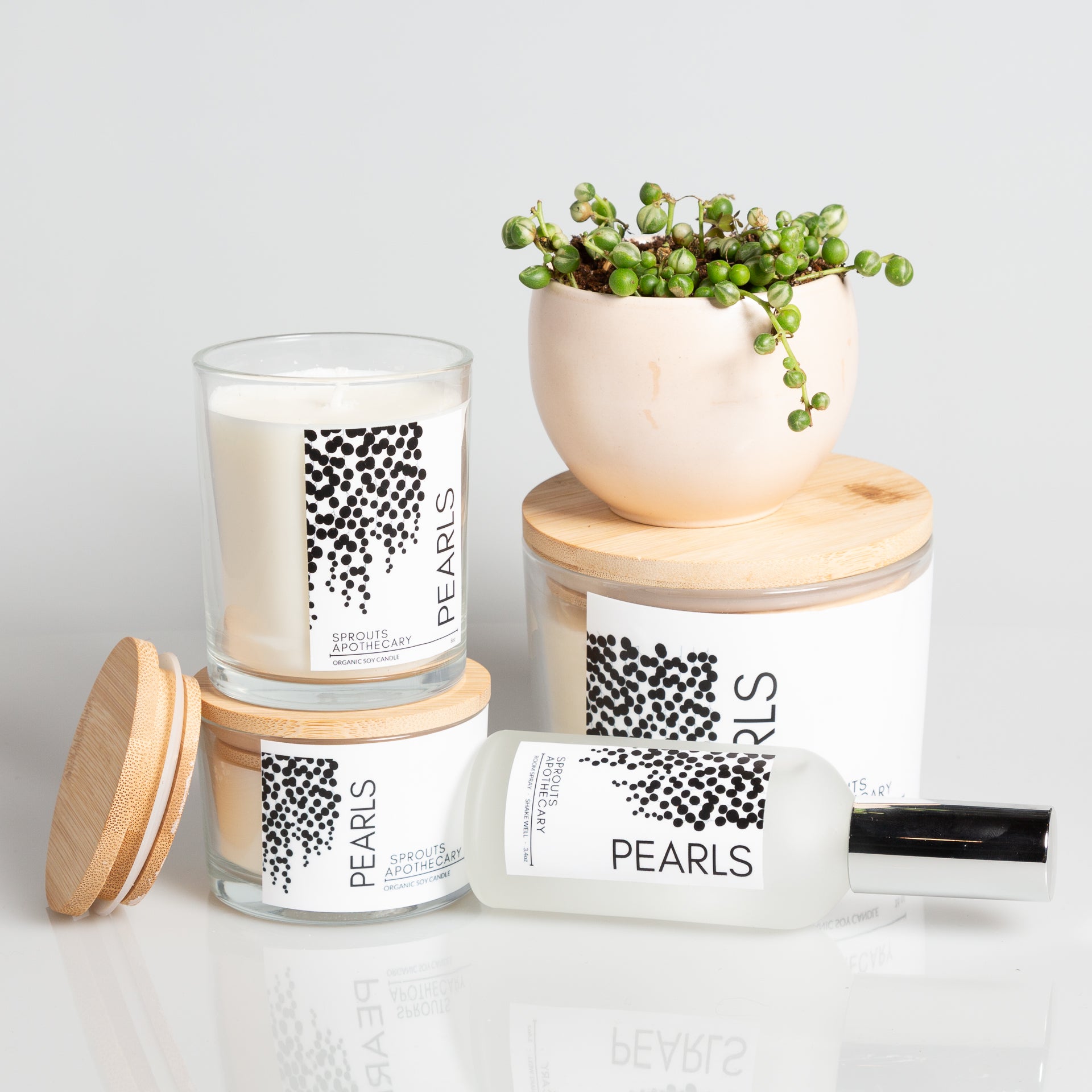 Pearls - Sprouts Apothecary Soy Candle - Urban Sprouts