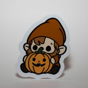 Pumpkin Gnome Sticker