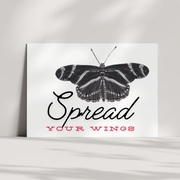 Spread Your Wings Butterfly - Blank Greeting Card - Urban Sprouts