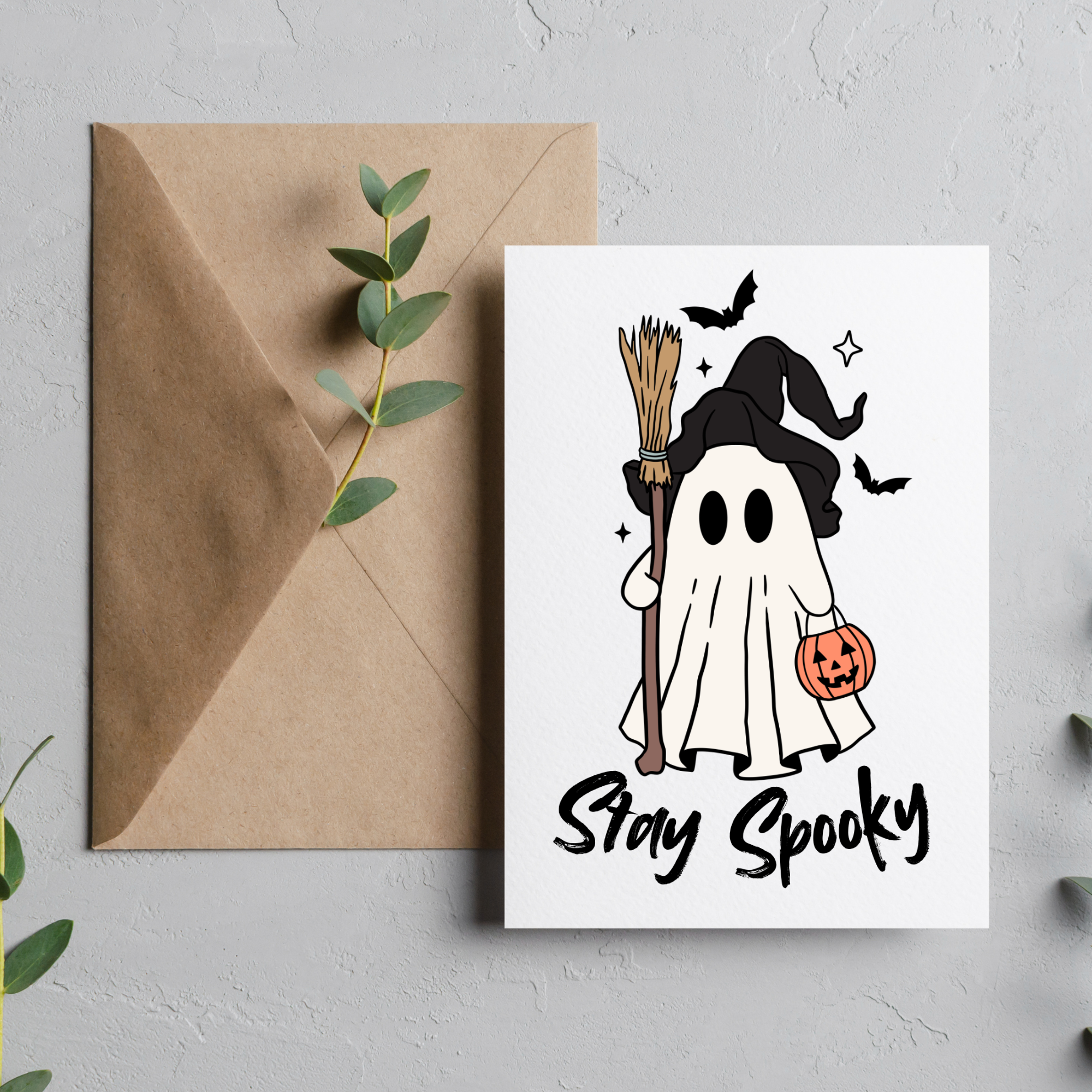 Stay Spooky - Blank Greeting Card