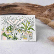 Stylized Atrium 2 - Blank Greeting Card - Urban Sprouts