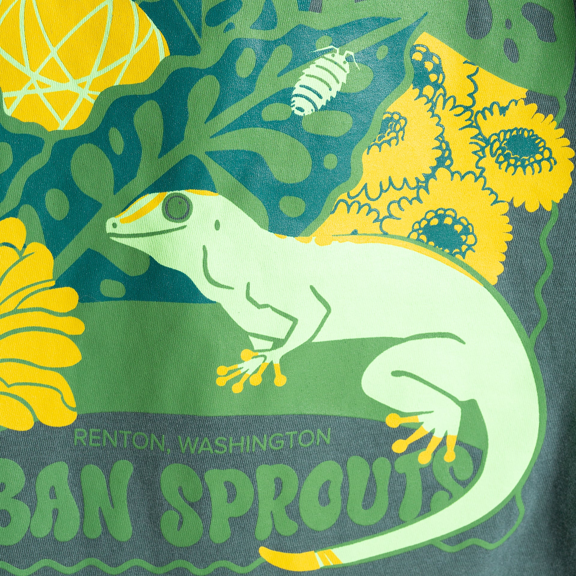 Teal Unisex Urban Sprouts Tee