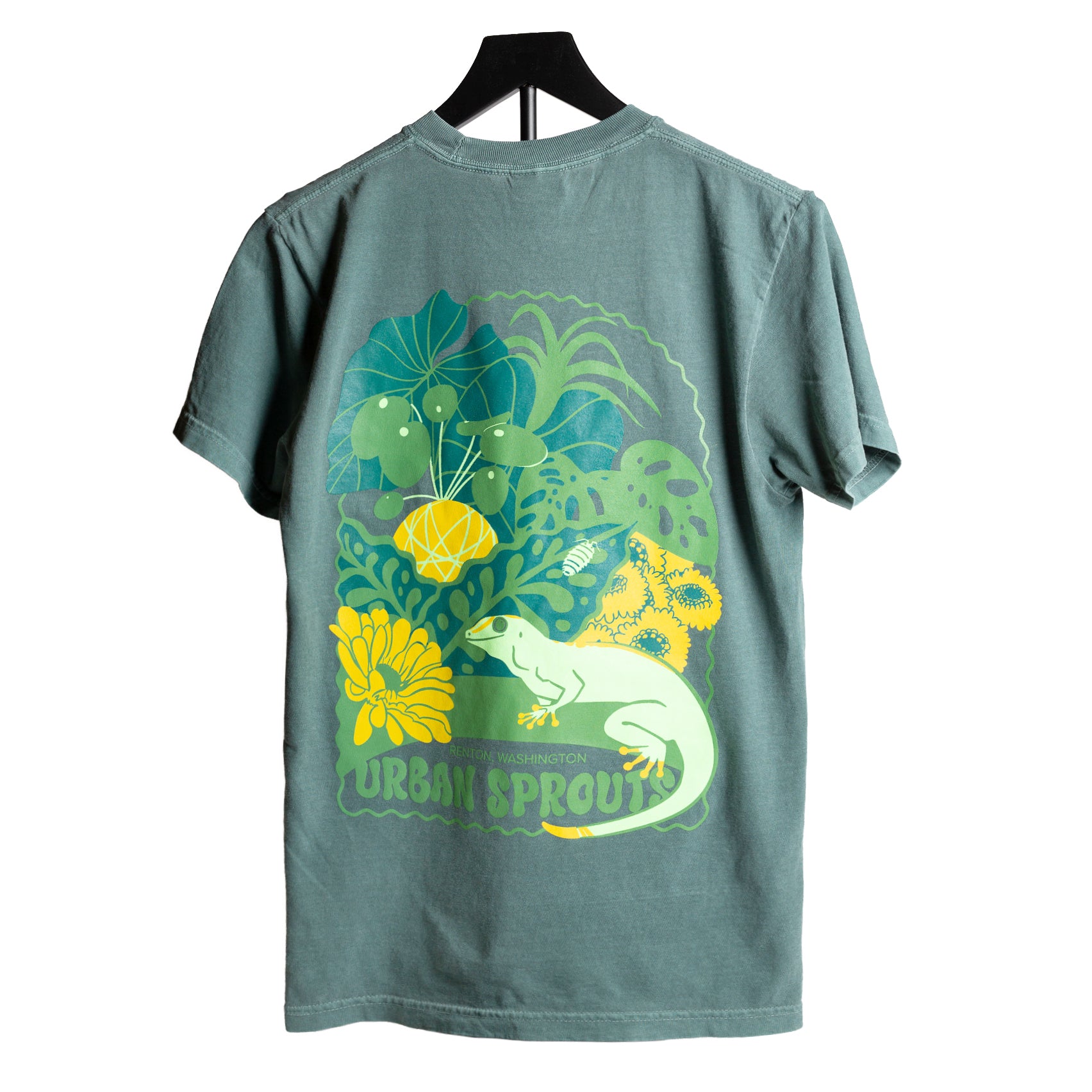 Teal Unisex Urban Sprouts Tee