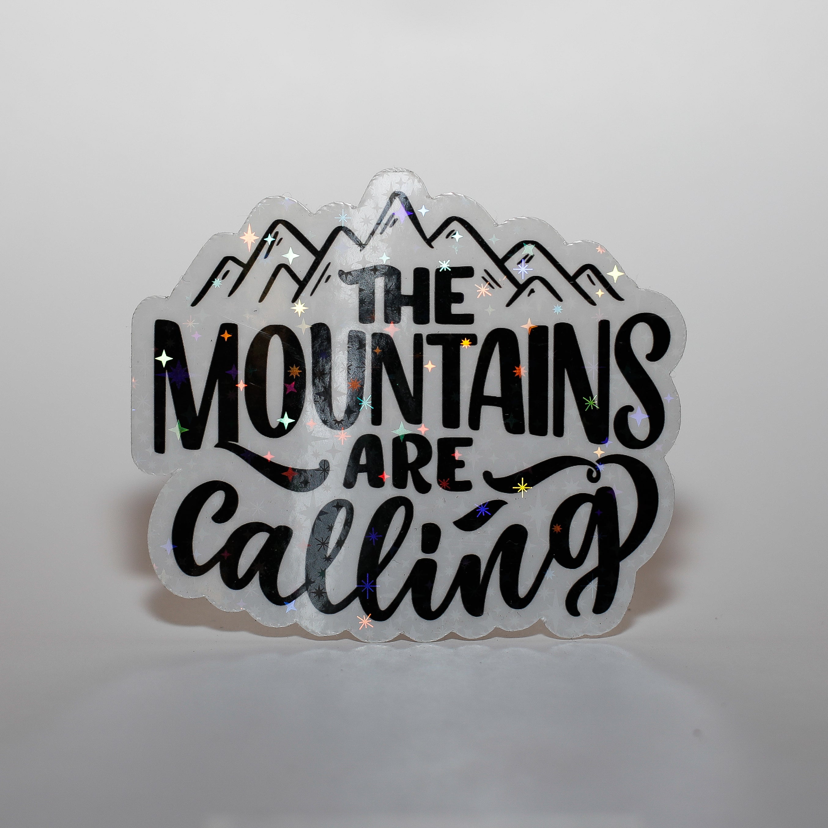 The Mountains are Calling Sticker