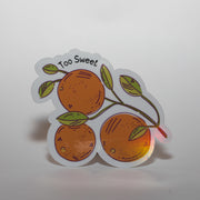 Too Sweet Oranges Sticker