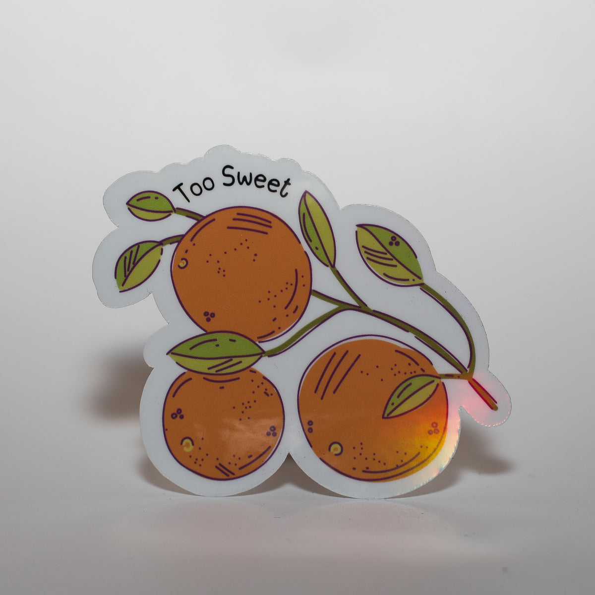Too Sweet Oranges Sticker