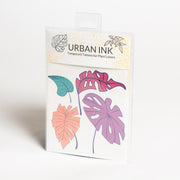 Urban Ink Tattoos - cartoon leaves 1 - Urban Sprouts