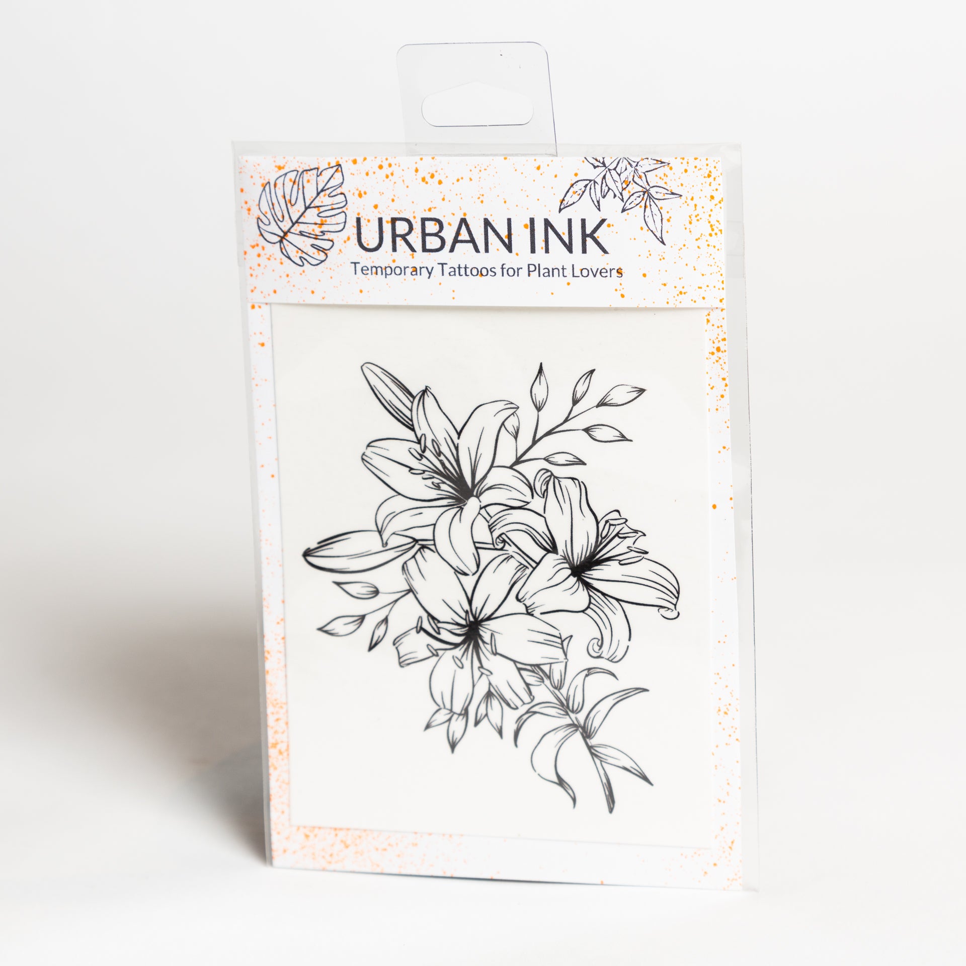 Urban Ink Tattoos - b&w Lilly - Urban Sprouts