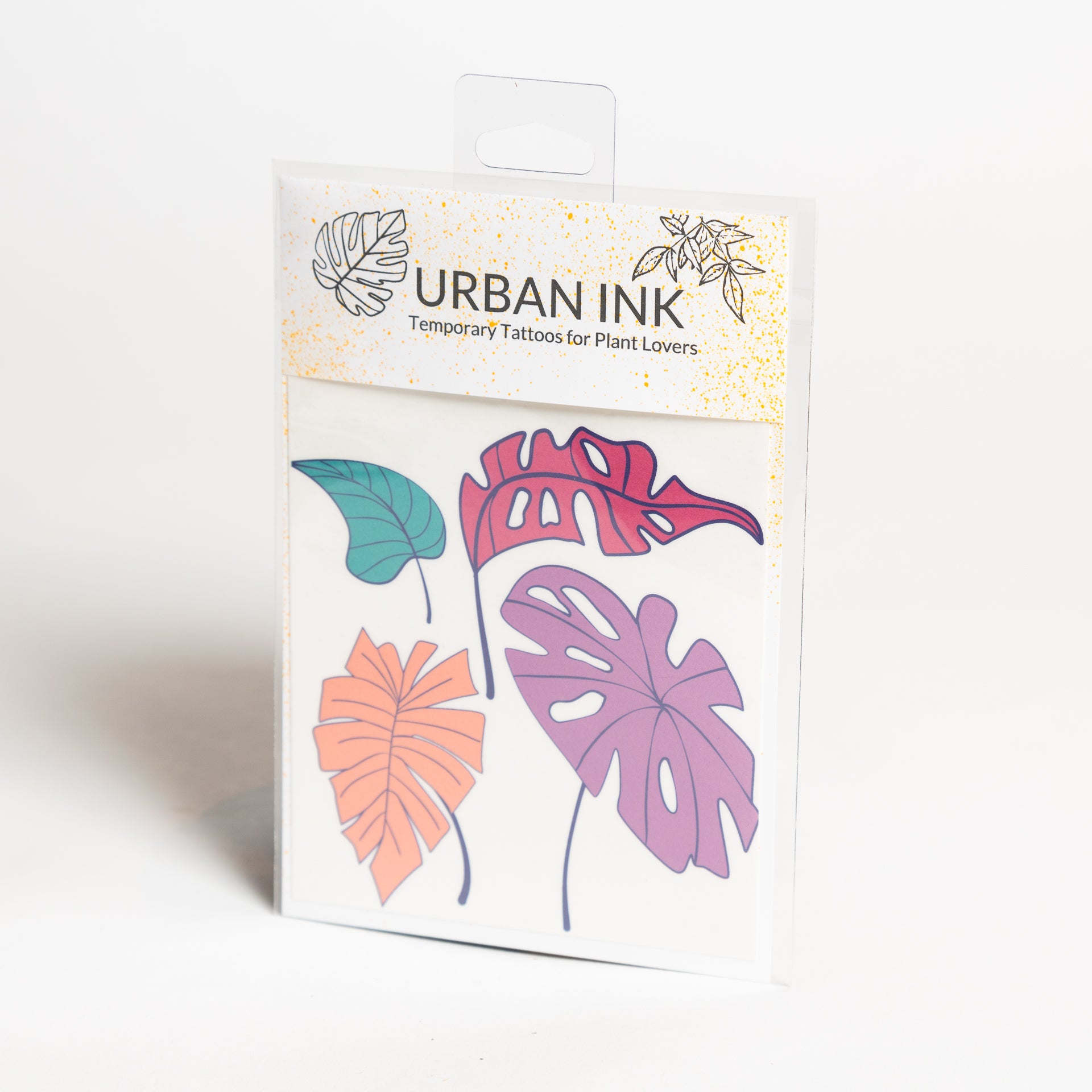 Urban Ink Tattoos - cartoon leaves 1 - Urban Sprouts