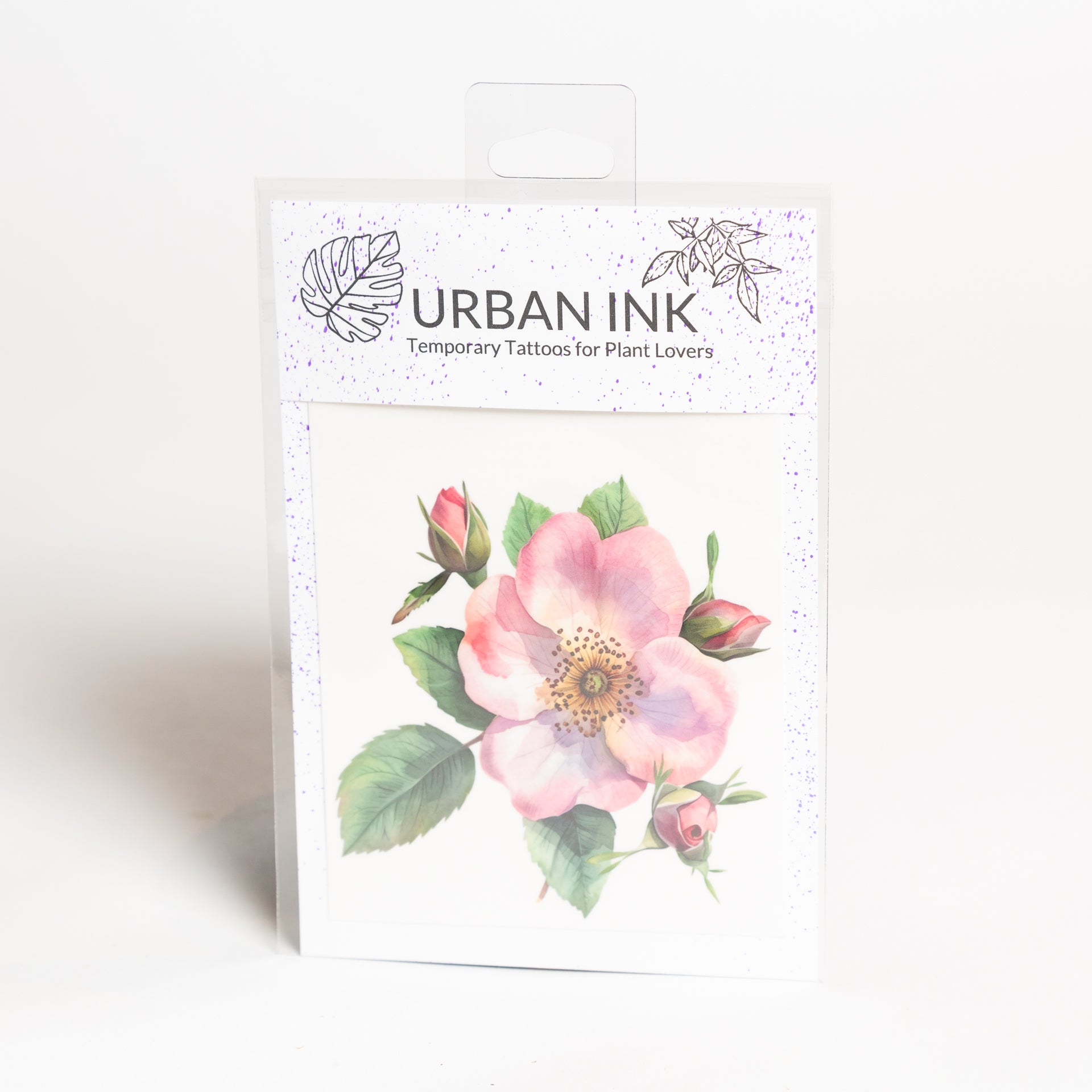 Urban Ink Tattoos - pink flower - Urban Sprouts