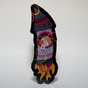 Unicorn Rocket Sticker
