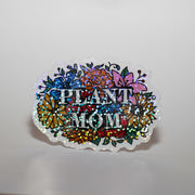 Floral Plant Mom Sticker