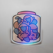 Platypus Jar Sticker