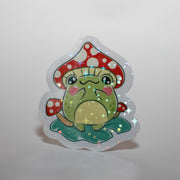 Mushroom Frog Sticker