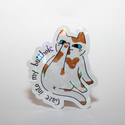 Gaze into my Butthole Sticker