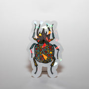 Colorful Beetle Sticker