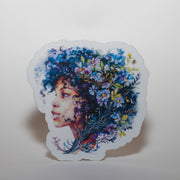 Floral Hairdo Sticker