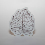 Monstera Leaf Sticker