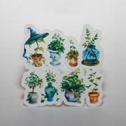 Witchy Plant Group Sticker