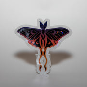 Lunar Moth Sticker