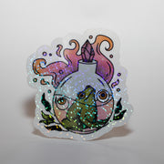 Apothecary Frog Sticker