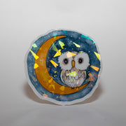 Owl Moon Sticker
