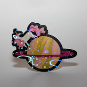 Planet Unicorn Sticker