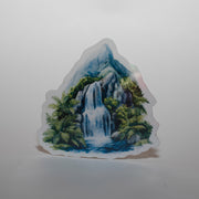 Jungle Waterfall Sticker