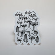 Mushroom Cluster Sticker